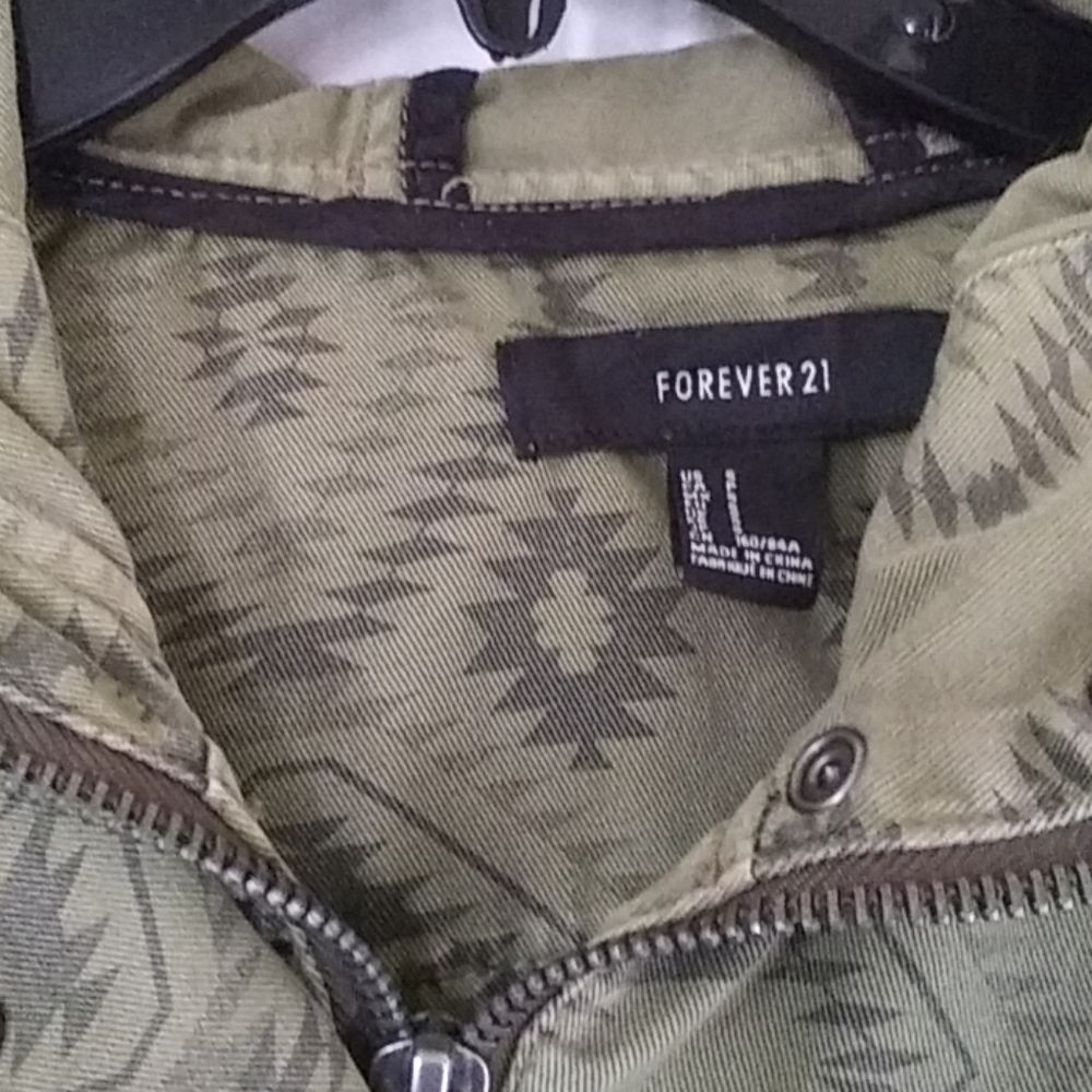 Forever 21 Boho Print Jacket - Picture 3 of 5